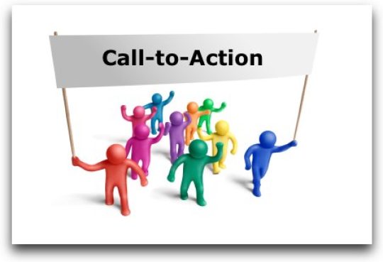 Kleuren call to action